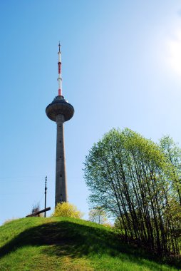 Vilnius tv Kulesi - Litvanya'nın başkenti bina en yüksek