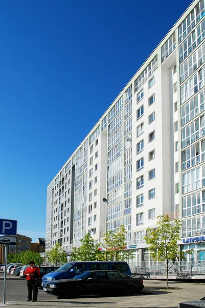 Vilnius Baltrusaicio street at Pasilaiciai on April 26, 2014 — Stock Photo, Image