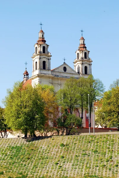 Kościół św. Rafała Archanioła w Wilnie — Zdjęcie stockowe