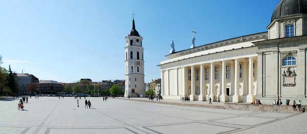 Θέση καθεδρικών στην πόλη Βίλνιους στις 26 Απριλίου 2014 — Φωτογραφία Αρχείου