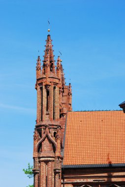 vilnius şehrinde Aziz Anne'nin ve bernardinu Kilisesi