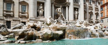 di trevi - ünlü Roma'nın yer çeşme