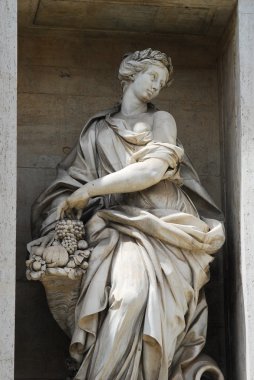 di trevi - ünlü Roma'nın yer çeşme