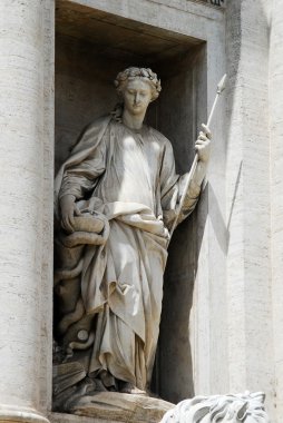 di trevi - ünlü Roma'nın yer çeşme