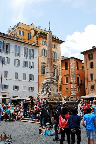 Oude straat van de oude stad rome — Stockfoto