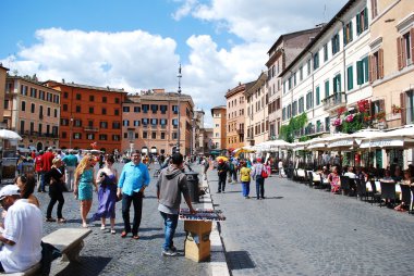 туристів в Римі-місто П'яцца Навона розмістити на 29 травня 2014