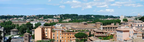 Antica Roma città veduta aerea dal colle Palatino — Foto Stock