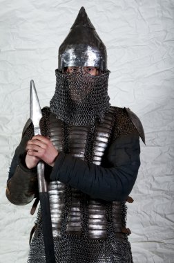 mızrağı elinde warrior