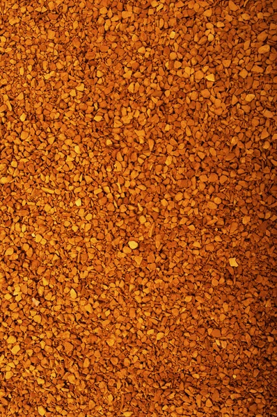 Bruin koffie, achtergrond textuur .soluble koffie — Stockfoto