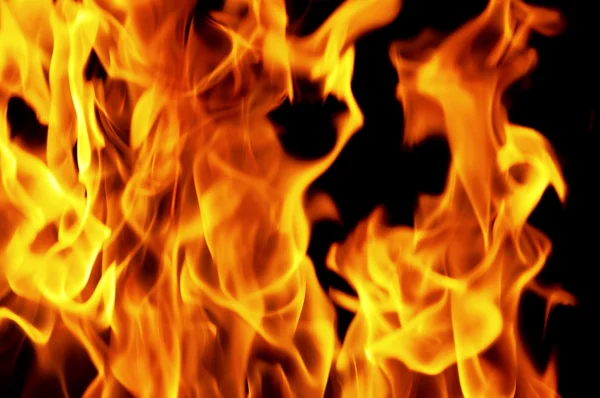 Vuur vlam textuur achtergrond — Stockfoto
