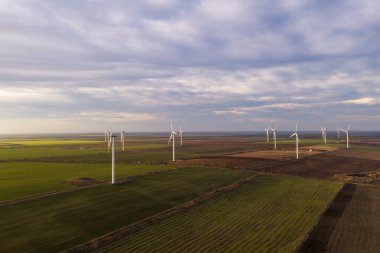 Ukrayna deniz kıyılarının manzaralı panoramik manzarası. Cape Adjigol. 