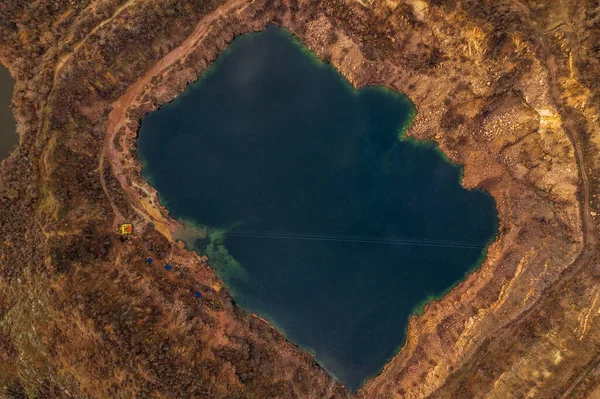 Blick Auf Die Herbstliche Radonseenlandschaft Migeja Ukraine — Stockfoto