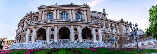 Odessa Ukraine July 2022 Theater Square Most Popular Tourist Spot — Stock Photo, Image