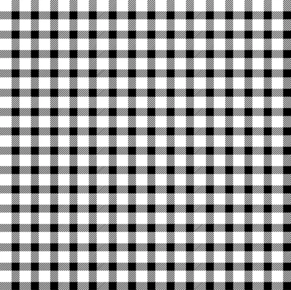 Бесшовная ретро бело-чёрная квадратная скатерть — стоковый вектор
