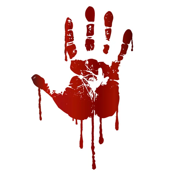 Bloody hand Vector Art Stock Images | Depositphotos