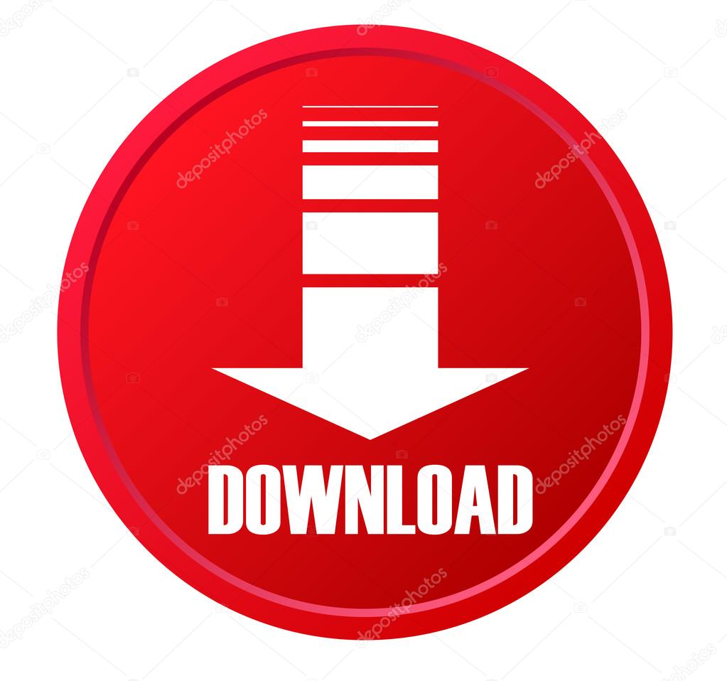 Red download button