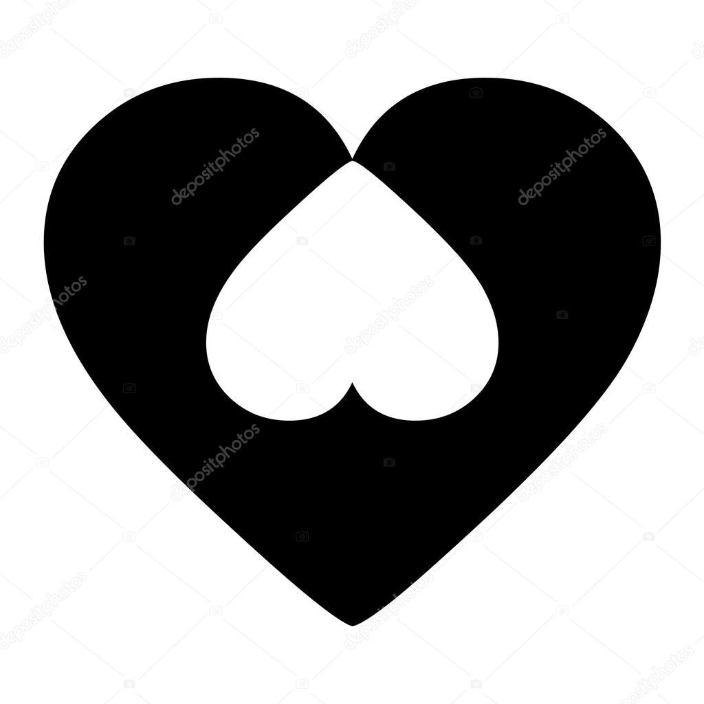Abstract heart design