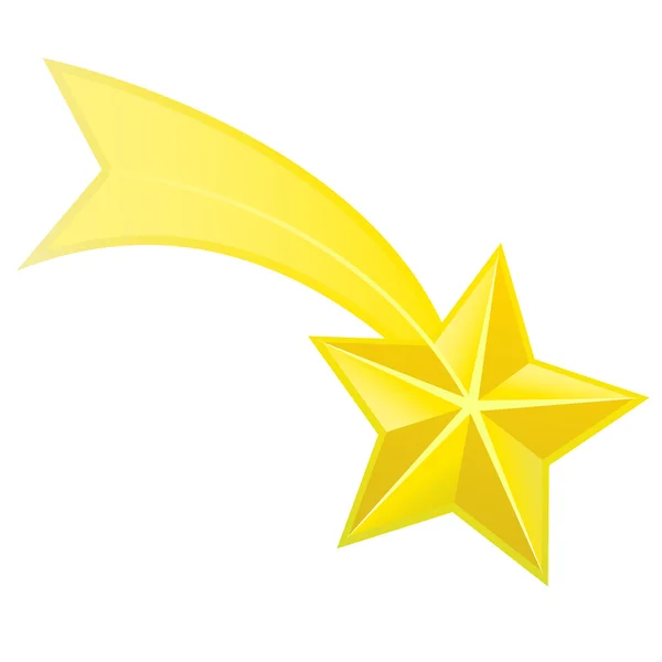 Vecteur étoile filante — Image vectorielle
