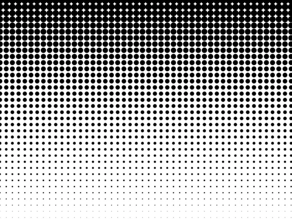 Fondo de medio tono. Blanco y negro — Vector de stock