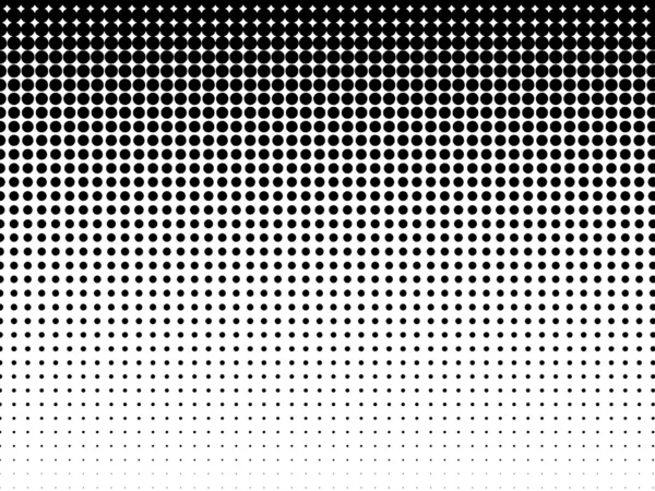 Halftone background. Black-white — Stock Vector