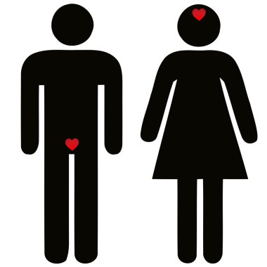 erkek ve kadın aşk ile ilgili fark