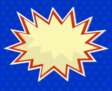 Pop art comic arka plan