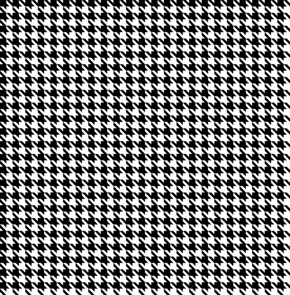 siyah-beyaz houndstooth arka plan - sorunsuz