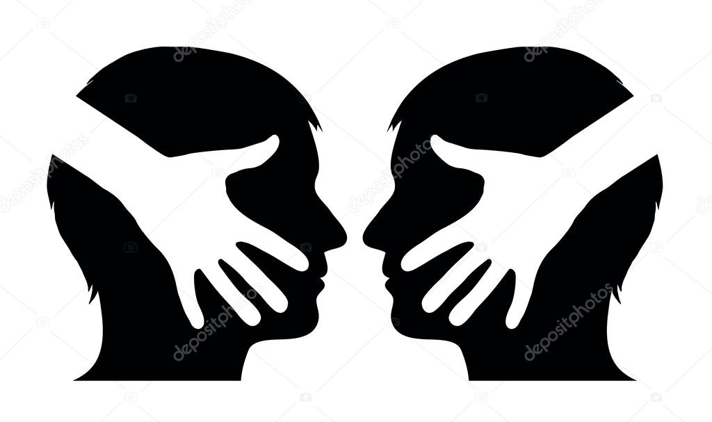 Hand shake between 2 man