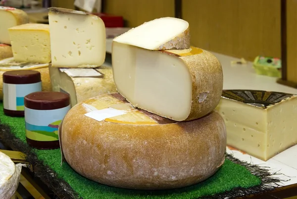 Állvány, sajt, Franciaország — Stock Fotó