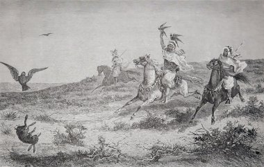 Şahinle sahne.