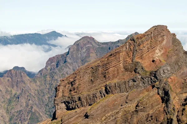 Mountain of the east coast of Madeira — Stock Photo, Image