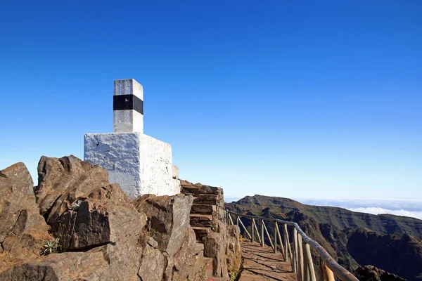 Peak, east coast of Madeira — Stock Photo, Image