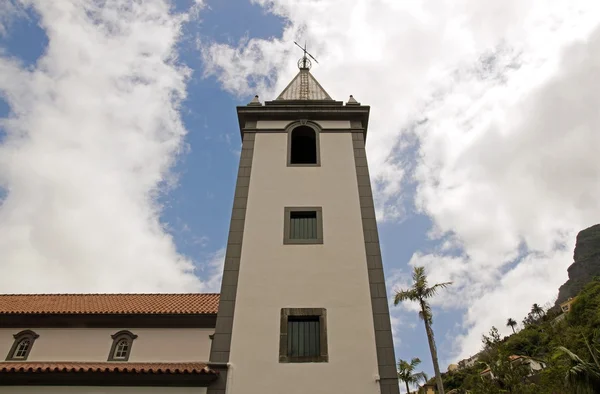 Iglesia de San Vicente, campanario, Madeira —  Fotos de Stock