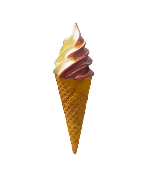Italian ice cream, ice-cream cone — Stock Photo, Image