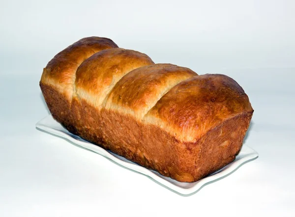 Home-made brioche, French tradition — Stock Photo, Image