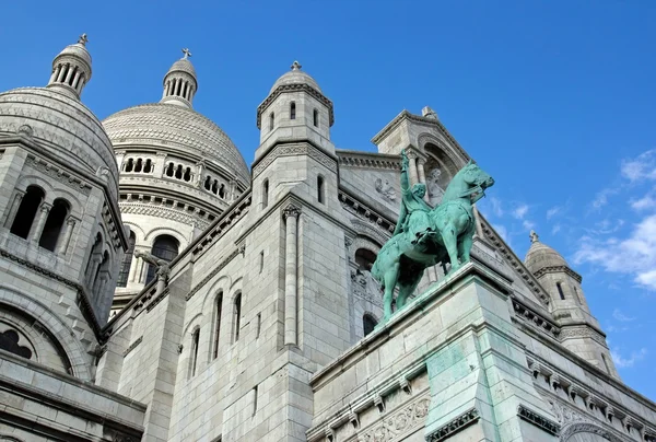 Basilica of the Sacred Heart, Sacré Cœur de Montmartre Paris France — Φωτογραφία Αρχείου