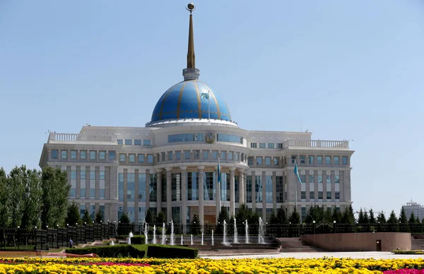 Aslen Akmolinsk, Tselinograd ve son olarak Astana olarak bilinen Nur-Sultan, Kazakistan 'ın başkentidir. 02.07.2021.