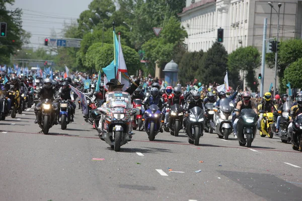 Hari Buruh Internasional Kazakhstan Almaty Juga Dikenal Sebagai Hari Buruh — Stok Foto