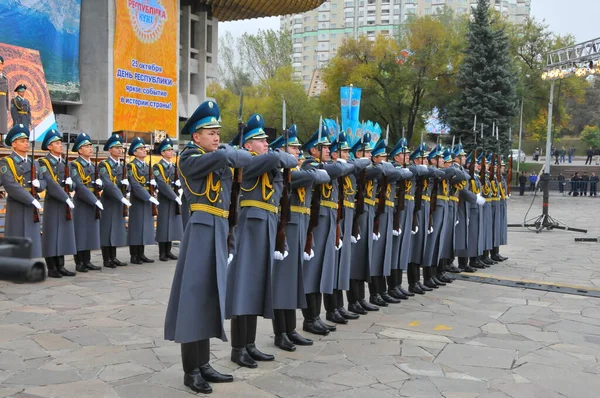 Day Republic Kazakhstan Almaty October 2008 — Stock Photo, Image