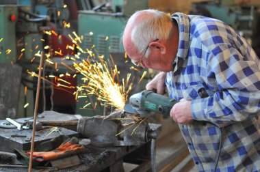 Almaty 'deki profesyonel teknik okul. 2.10.2008.