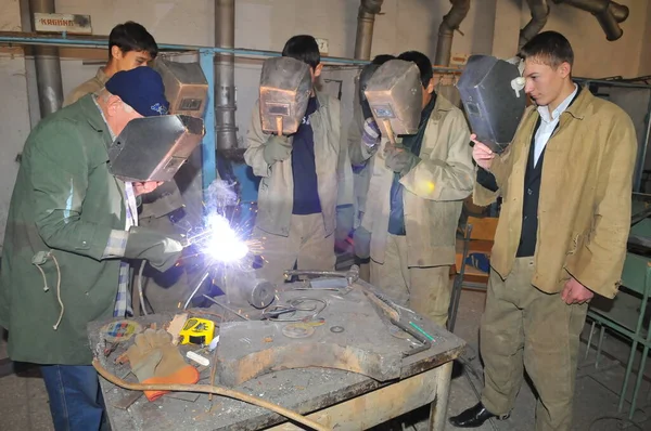 Scuola Tecnica Professionale Almaty 2008 — Foto Stock