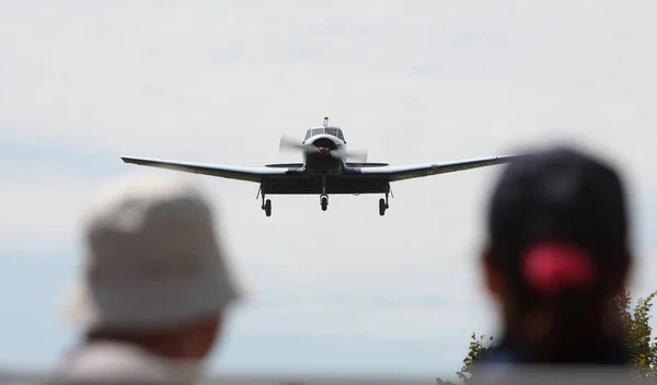 カザフスタンのアルマトイ地域の小型航空機の航空ショー 2010 — ストック写真