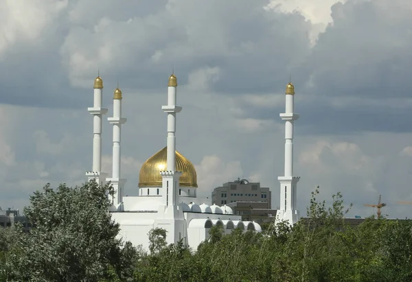 Nur Sultan Previously Known Astana Capital City Kazakhstan City Acquired — Fotografia de Stock