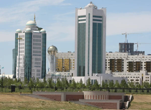 Nur Sultan Previously Known Astana Capital City Kazakhstan City Acquired — Stockfoto