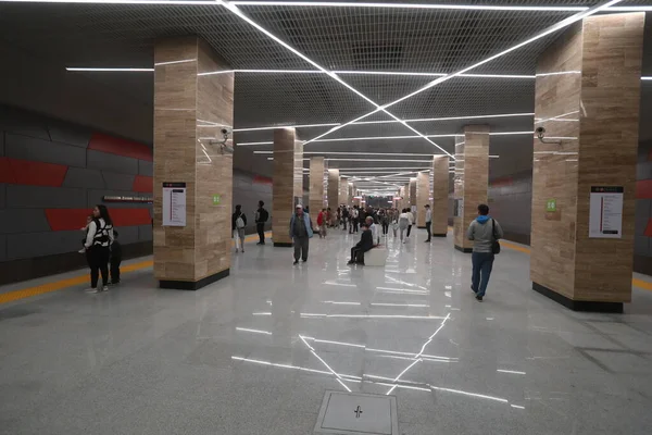 Almaty Metro Rapid Transit Metro System Almaty Kazakhstan First Phase — Fotografia de Stock