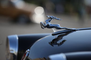 Festival of vintage cars on the central square in Almaty. Kazakhstan 04.09.2016.