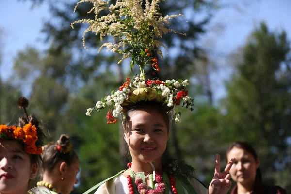 Flower Festival Central Park Almaty Kazakhstan 2016 — Fotografia de Stock