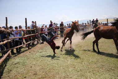 Festival of national games in the city of Almaty. Kazakhstan 07.06.2019.