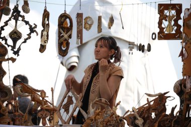 Festival of national games in the city of Almaty. Kazakhstan 07.06.2019.