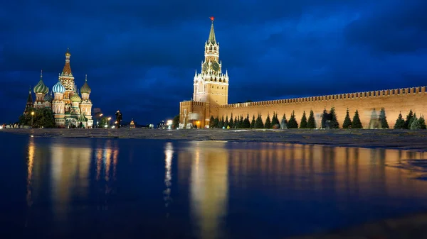 Moscow Located Banks Moskva River Western Russia Its Historical Center — Stock Photo, Image